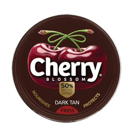 Cherry Shoe Polish Blossom Dark Tan 